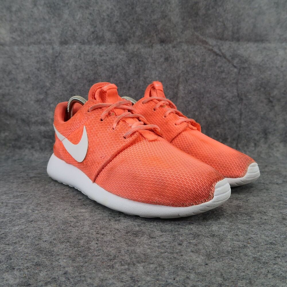 Nike Shoes Womens 7.5 Sneaker Roshe Run Lifestyle Athletic Trainer Total Crimson